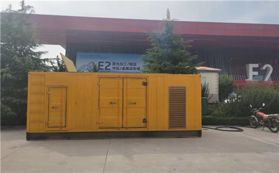 太白1200KW发电机出租