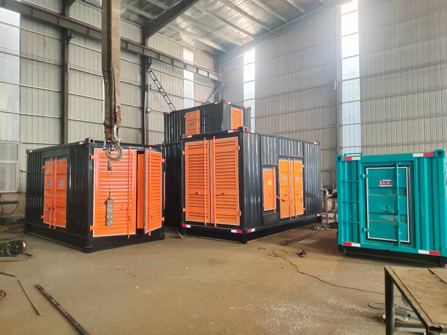太白500kw柴油发电机组可以带动多少功率设备？